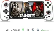 Koiiko Wireless Controller for iPhone/Android/PC/iPad/Tablet/Appl Arcade MFi Games/Switch, Support Streaming on PS/Xbox/PC Console, Cloud Gaming Gamepad Joystick - Turbo/Dual Motors