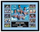 The Cronulla Sharks NRL Superstars Signed Framed Memorabilia