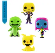 The Nightmare Before Christmas - Blacklight Pop!, 4 Pack