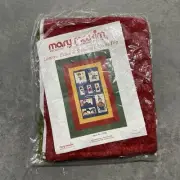 Mary Maxim Limite Edition Snowmen Quilt Top