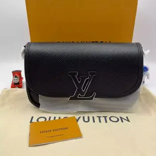 Louis Vuitton 路易威登 LV BUCI 黑色Epi牛皮 M59386 腋下包 法棍包