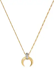 Missoma X Lucy Williams Horn 18kt Gold-plated Necklace ONE SIZE
