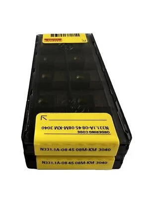 Sandvik/N331.1A-084508M-KM 3040/Carbide Inserts 10 Pcs