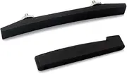 JOINPAYA Archtop Guitar Bridge with Thumb Wheels Lightweight and Durable for Jazz Guitar Go Replacement Parts for Stringed Instruments