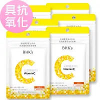 在飛比找Yahoo奇摩購物中心優惠-BHK’s光萃維他命C雙層錠 (30粒/袋)6袋組