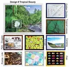 Bean Bag Lap Tray Dinner Stable Table Breakfast Serving Tray Laptray - Tropical