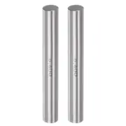 2pcs Go No-Go Plug Gage 6.4mm Gauge Dia Gcr15 Bearing Steel 0.001mm Precision