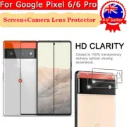 1Pack For Google Pixel 6/6 Pro Tempered Glass Screen + Camera Lens Protector AU