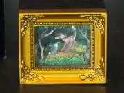 Disney Parks Gallery Of Light Bambi & Thumper W/Butterfly By Olszewski New!