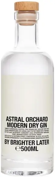 Brighter Later Astral Orchard Modern Dry Gin 500ml