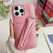 Rhode Lip Gloss Ribbon Phone Case for iPhone 16 15 14 13 12 11 Pro Max 14Pro