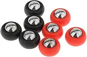 Vaveren 8Pcs Shuffleboard Pucks Mini Shuffleboard Rollers Set Shuffleboard Table Accessories Diameter 18mm Indoor Shuffleboard Games Pucks for Games