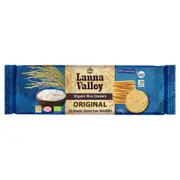 Organic Lanna Valley Organic White Rice Crackers Original 100g - Fresh, healthy organic delivery | Doorstep Organics