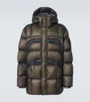[C.P. Company] C.P. Company Lens ripstop down jacket AU 90 green