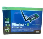 Linksys Cisco Never Opened Wireless G PCI Adapter 54Mbps 2.4GHz Model WMP54G