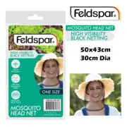 Mosquito Fly Head Net Outdoor Fishing Insect Mesh Hat Mozzie Protector NEW