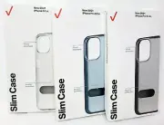 Verizon Slim Case for iPhone 13 Pro 6.1" Large Camera, Sustainable Clear Cover