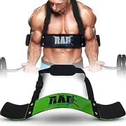 RAD Arm Blaster for Biceps & Triceps Dumbbells & Barbells Curls Muscle Builder Bicep Isolator for Big Arms Bodybuilding & Weight Lifting Support for Strength & Muscle Gains