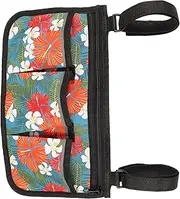 Wheelchair Armrest Storage Bag Durable Oxford Cloth Walker Pouch for Seniors Hanging Organizer for Water Bottles Phones and Essentials for Outdoor Use