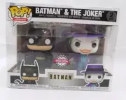 Batman & The Joker SE 2 Pack Funko Pop Vinyls New in Mint Box