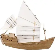 Cabilock DIY Wooden Sailboat Model Kit for Build Your Own Sailboat Engaging Craft Activity for Enhancing Manual Dexterity and Creativity Wood Construction