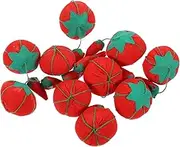 Angoily 10Pcs Compact Sewing Pin Cushion Adorable for Daily Use for Embroidery Supplies and Needlework Beginners and Enthusiasts