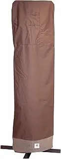 Duck Covers Ultimate Waterproof 101 Inch Patio Offset Umbrella Cover with Integrated Installation Pole, Patio Furniture Covers