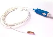 5pcs Fiber Collimator C-Lens 1310nm/1550nm 3.2 * 9mm Gold-Plated Tube G657A1 SC/UPC Pigtail 1mtr SM