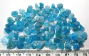 Beautiful Natural Blue Color Rare Apatite Rough Grade Good Quality 176 Carats
