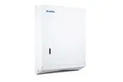 New Bradley Contemporary 255-33 Paper Towel Dispenser Slim - White 255Mm W X