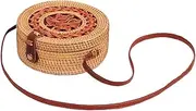 [Tadill] Round Rattan Bag for Women Circle Bohemian Beach Bags for Holiday Spring Summer