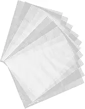 HOMSFOU 200Pcs Transparent PVC Heat Shrink Wrap Film Bags Durable Packaging for Crafts for Shrink Wrapping and Organizing Items