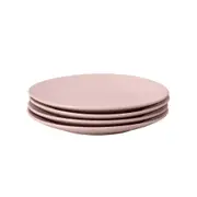 4pc Wiltshire Clay Everday Dining Glazed Stoneware Side Plates Set 20cm