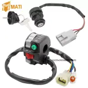 Start Stop Switch &Ignition Key Switch for Yamaha Kodiak 450 700 Grizzly 550 700