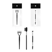 Angled Eyebrow Brush,Eyelash Comb Curlers Spoolie Brush,Brow Brush Mascara-Comb