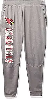 Zubaz Officially Licensed Men's NFL Space Dye Lines Jogger