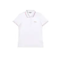 在飛比找momo購物網優惠-【FILA官方直營】女短袖POLO衫-白色(5POY-171