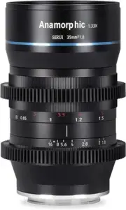 SIRUI 35mm Anamorphic Lens F1.8 1.33X APS-C Cinema Lens for M4/3 MFT (SR-35M)