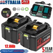12.0Ah For Makita Lithium Battery 18V W/LED BL1830 BL1850 BL1860B BL1890 Charger