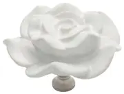 Ceramic Flower Cupboard Knob, 6cm