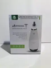 Microderm GLO Mini Diamond Microdermabrasion Machine Suction Pro Skincare Sealed