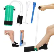 Sock Aid Kit Wider Sock Stocking Slider Sock Remover Shoe Helper with Long Sh...