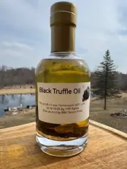 Black Truffle Oil Glass Bottle High Quality Gourmet Chef Curated Made in USA