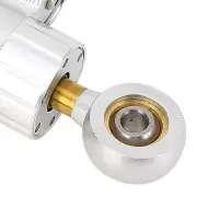 Silver Motorcycle CNC Adjustable Steering Damper Stabilizer Safety Control