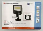 LITHONIA LIGHTING LED FLOODLIGHT ADJUSTABLE LUMENS BRAND NEW (CP2013260)