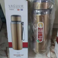 在飛比找蝦皮購物優惠-VACUUM CUP 高真空316保溫瓶600ml 香檳金