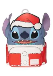 Loungefly Lilo & Stitch Holiday Santa Stitch Mini Backpack