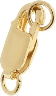 [Wzmzjy] 1-piece Lobster Claw Clasp with Two Open Jump Rings for The Production of Craft Jewelry