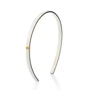 Balmain Small Headband, White & Black
