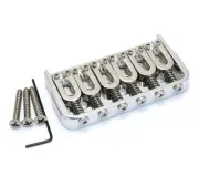 Hipshot Chrome Fixed Hardtail Guitar Bridge .175" Floor Height 41065C